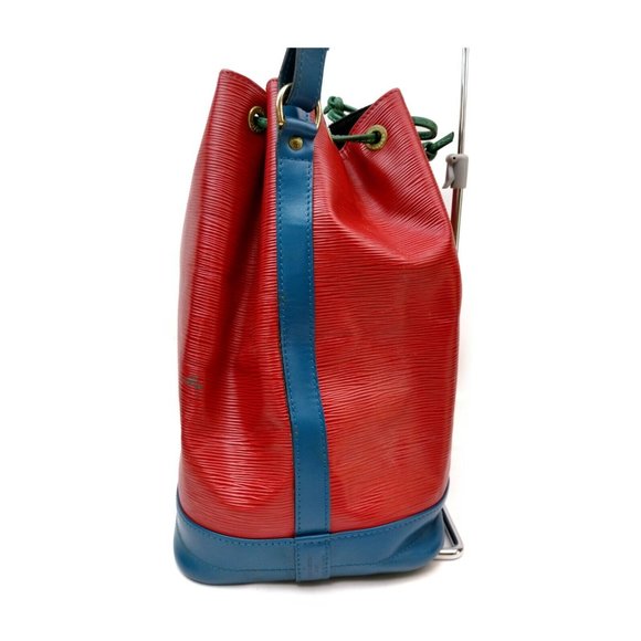 red Louis Vuitton LV Shoulder Bag  Noe Bordeaux Epi - Picture 4 of 11